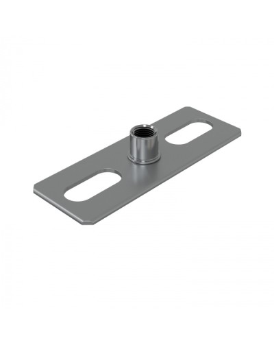 Пластина опорная с гайкой М8 (1уп=150шт) Экопласт (59920) в Махачкале Аксессуары для лотков Pintop.ru