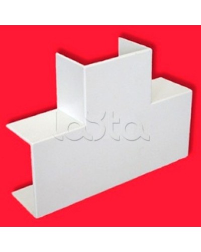 Угол Т-образный Экопласт 72406-E110 в Махачкале Аксессуары для кабель-канала Pintop.ru