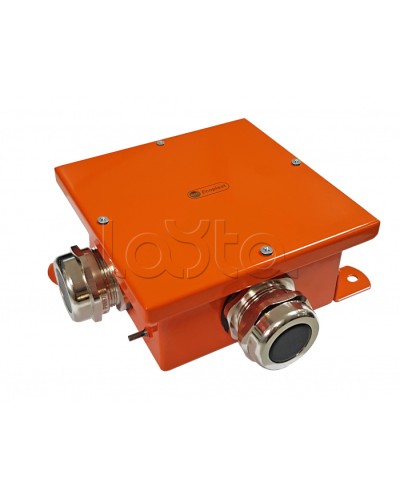 Экопласт SMB165 Коробка металл, огн. E-110,о/п 164х164х65, IP66, 4Р, (2,5-16 мм2), оранж. в Махачкале Распределительные коробки Pintop.ru