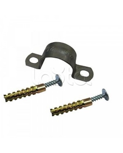 Дюбель-хомут клоп (двухлапковый) 48-50 мм Гефест (100 шт/уп) в Махачкале Держатели, клипсы, скобы Pintop.ru