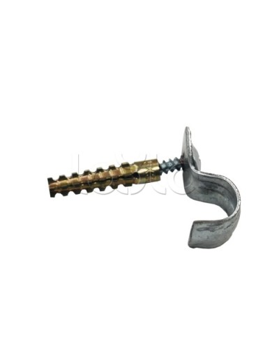 Дюбель-хомут клоп (однолапковый) 10-11 мм Гефест (100 шт/уп) в Махачкале Держатели, клипсы, скобы Pintop.ru