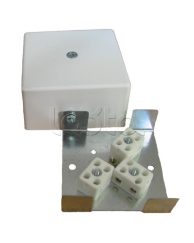 Коробка монтажная огнестойкая КМ-О (6к)-IP41 72x72 Гефест (100 шт/уп) в Махачкале Распределительные коробки Pintop.ru