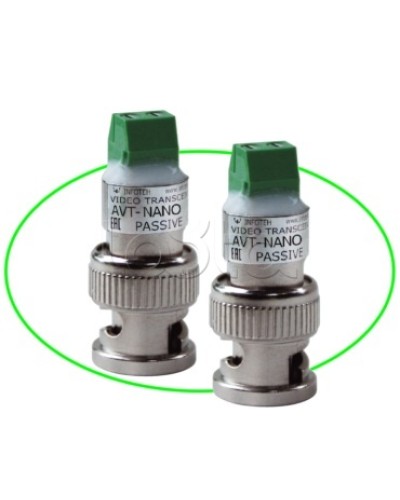 Комплект пассивных приемопередатчиков Инфотех AVT-Nano Passive M в Махачкале Видеоусилители, Модуляторы, Делители Pintop.ru