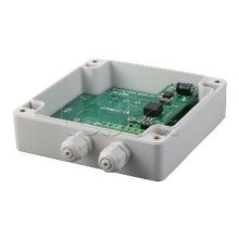 Передатчик AHD видеосигнала активный в гермокорпусе с дополнительным выходом питания для видеокамеры Инфотех AVT-TX1112AHD