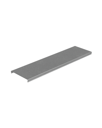 Крышка лотка 150х0,8 L3000 мм ПЛЮС INOX304 КМ-Профиль (KLplus150-0.8-3000 INOX304) в Махачкале Аксессуары для лотков Pintop.ru