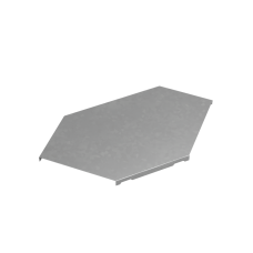 Крышка горизонтального угла 90 гр. 150 мм "ПЛЮС" INOX304 КМ-Профиль (KGLplus90-150 INOX304)