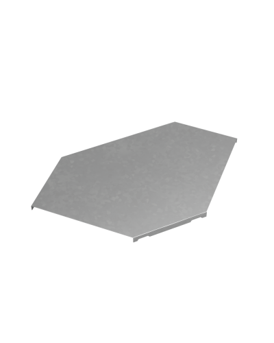 Крышка горизонтального угла 90 гр. 200 мм ПЛЮС HD КМ-Профиль (KGLplus90-200 HD) в Махачкале Аксессуары для лотков Pintop.ru