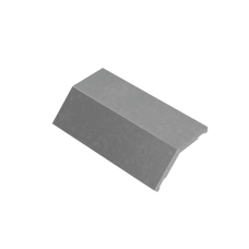 Крышка внешнего вертикального угла 45 гр. 300 мм "ПЛЮС" КМ-Профиль (KVLplus45-300)