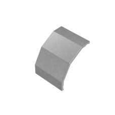 Крышка внешнего вертикального угла 90 гр. 200 мм "ПЛЮС" HD85 КМ-профиль (KVLplus90-200 HD85)