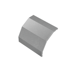 Крышка внешнего вертикального угла 90 гр. 300 мм "ПЛЮС" HD85 КМ-профиль (KVLplus90-300 HD85)