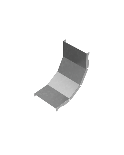 Крышка внутреннего вертикального угла 90 гр. 100 мм ПЛЮС INOX304 КМ-Профиль (KNLplus90-100 INOX304) в Махачкале Аксессуары для лотков Pintop.ru