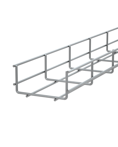 Проволочный лоток 50х100 L3000 мм INOX304 КМ-Профиль (PL50-100-3000 INOX304) в Махачкале Кабельные лотки Pintop.ru