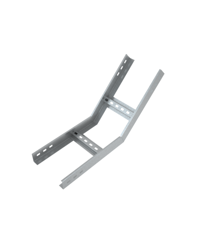 Угол лестничный вертикальный внутренний 45 гр. 70х500х1,5 мм HD85 КМ-профиль (LNL45-70-500-1.5 HD85) в Махачкале Аксессуары для лотков Pintop.ru