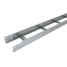 Лоток лестничный 80х400х1,2 L2500 мм "Быстрый монтаж" HD85 КМ-профиль (LLS80-400-1.2-2500 HD85)
