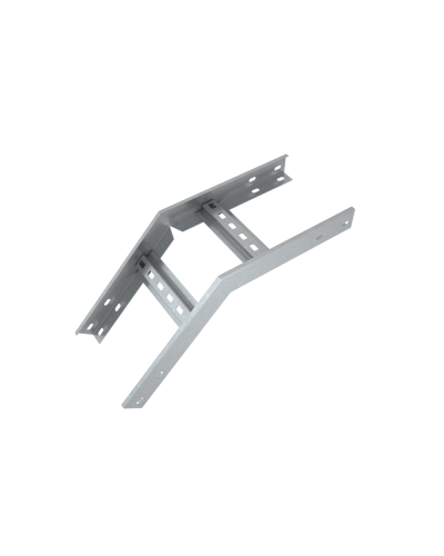 Угол лестничный вертикальный внешний 45 гр. 100х300х1,2 мм Быстрый монтаж HD КМ-Профиль (LVLS45-100-300-1.2 HD) в Махачкале Аксессуары для лотков Pintop.ru