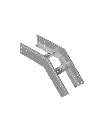 Угол лестничный вертикальный внешний 45 гр. 100х200х2,0 мм HD N КМ-профиль (LVL45-100-200-2.0 HD N) в Махачкале Аксессуары для лотков Pintop.ru