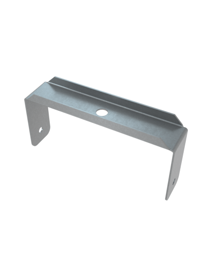 Скоба для подвеса на шпильке 300 мм INOX304 КМ-Профиль (SPS300 INOX304) в Махачкале Держатели, клипсы, скобы Pintop.ru