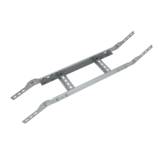 Вертикальный шарнирный угол 70х400х1,5 мм HD85 КМ-профиль (LSHL70-400-1.5 HD85)