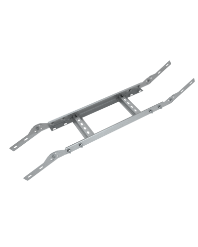 Вертикальный шарнирный угол 80х500х1,5 мм Быстрый монтаж HD85 КМ-профиль (LSHLS80-500-1.5 HD85) в Махачкале Аксессуары для лотков Pintop.ru