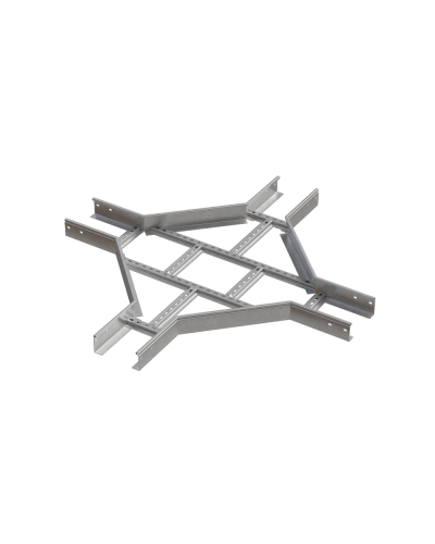 Х-разветвитель лестничный 80х600х1,2 мм N КМ-профиль (LXD80-600-1.2 N) в Махачкале Аксессуары для лотков Pintop.ru