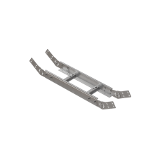 Вертикальный шарнирный угол 80х100х2,0 мм HD85 N КМ-профиль (LSHL80-100-2.0 HD85 N)