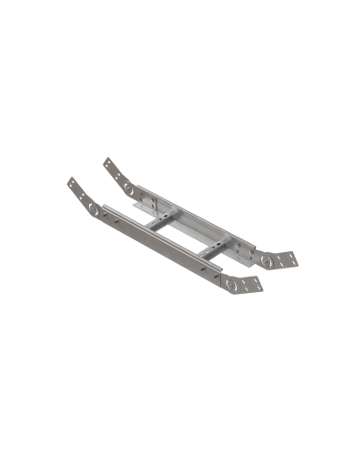 Вертикальный шарнирный угол 80х500х1,5 мм HD85 N КМ-профиль (LSHL80-500-1.5 HD85 N) в Махачкале Аксессуары для лотков Pintop.ru