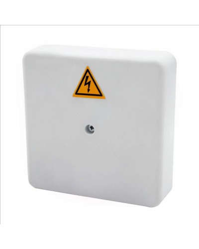 Коробка распределительная огнестойкая КРОПС-П2, IP41, габаритные размеры100х100х30 мм, для кабелей сечением до 2,5 мм2, 6 клемм КМ-Профиль (FRJB-KM-P2-2.5-06-КРОПС-IP41) в Махачкале Распределительные коробки Pintop.ru