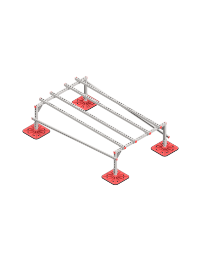 Опорная конструкция для установки оборудования TECHNORAPTOR FOOT 1200х2000 тип 2 HD КМ-профиль (KM-TR-F-SSEI-1200-2000-2 HD) в Махачкале Системы видеонаблюдения Pintop.ru