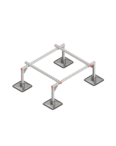 Опорная конструкция для установки оборудования TECHNORAPTOR STEELFOOT 1200х1000 HD КМ-профиль (KM-TR-STF-SSEI-1200-1000 HD) в Махачкале Системы видеонаблюдения Pintop.ru