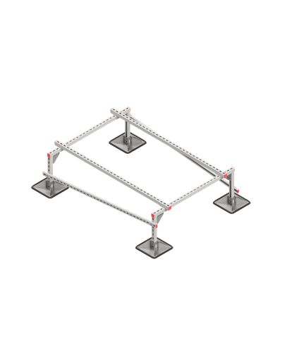 Опорная конструкция для установки оборудования TECHNORAPTOR STEELFOOT 1200х1700 КМ-профиль (KM-TR-STF-SSEI-1200-1700) в Махачкале Системы видеонаблюдения Pintop.ru