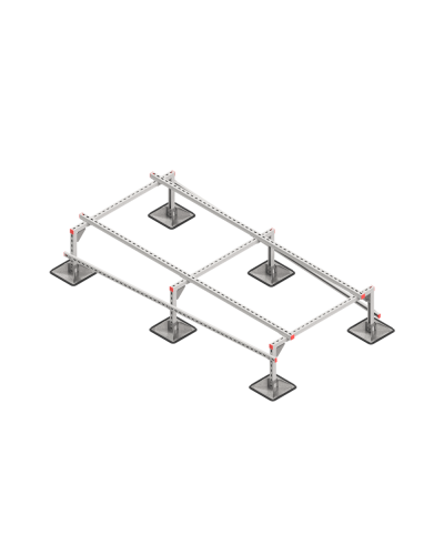 Опорная конструкция для установки оборудования TECHNORAPTOR STEELFOOT 1200х2500 HD КМ-профиль (KM-TR-STF-SSEI-1200-2500 HD) в Махачкале Системы видеонаблюдения Pintop.ru