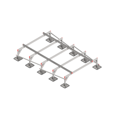 Опорная конструкция для установки оборудования TECHNORAPTOR STEELFOOT 2000х3000 тип 2 КМ-профиль (KM-TR-STF-SSEI-2000-3000-2)