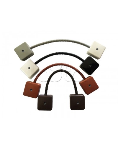 Переход гибкий Магнито-контакт УС-4х4/200 ПАШК.685552.142 (черный) в Махачкале Дополнительное оборудование для ОПС Pintop.ru