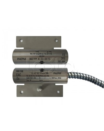 Извещатель охранный точечный магнитоконтактный взрывозащищённый Магнито-контакт Ех ИО102 N исп.200 вывод с магнитом М-100 1Ex d IIC T6 Gb / РB Ex d I Mb в Махачкале Извещатели охранные (Ex) Pintop.ru
