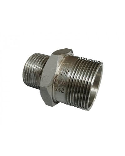 Металлический резьбовой переходник взрывозащищённый Магнито-контакт Ех-переходник МКВМ 01МН 1МН Н (М16х1,5/М20х1,5) 1Ex d IIС Gb/PB Ex d I Mb или Ex tb IIIС Db или 0Ex ia IIC Ga или 1Ex e IIС Gb в Махачкале Дополнительное оборудование (Ex) Pintop.ru