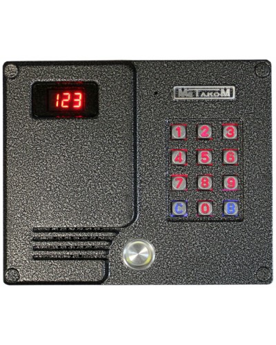 Блок вызова домофона Метаком MK2007-TM-EV в Махачкале Блоки вызова многоабонентные Pintop.ru