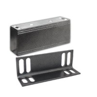 Замок электромагнитный Олевс М1-500 с уголком серебряный антик