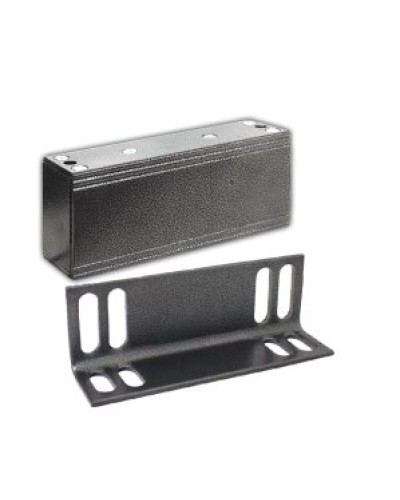 Замок электромагнитный Олевс М1-500 с уголком серебряный антик в Махачкале Электромагнитные замки Pintop.ru