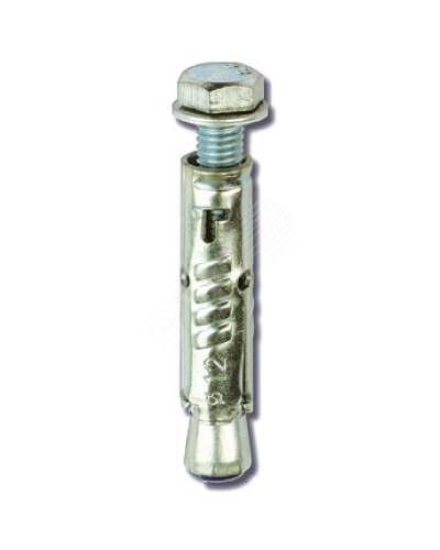 Анкер металлический с болтом М6 8x80 (60 шт/уп) ПожТехКабель (862-004) в Махачкале Крепеж Pintop.ru