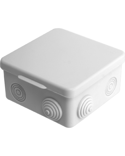 Коробка распаячная, для наружного монтажа, 100x100x50 ПожТехКабель 030-014 в Махачкале Распределительные коробки Pintop.ru