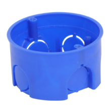 Коробка распаячная, круглая 68x42 (160 шт/уп) ПожТехКабель 010-004