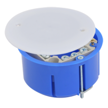 Коробка универсальная, установочная, с металлическими лапками, клеммником 73x45 (160 шт/уп) ПожТехКабель 020-027