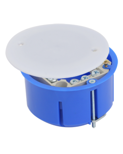 Коробка универсальная, установочная, с металлическими лапками, клеммником 73x45 (160 шт/уп) ПожТехКабель 020-027 в Махачкале Распределительные коробки Pintop.ru