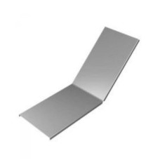 Крышка угла вертикального внутреннего 45° 600х15 (0,7) для лестничного лотка ПожТехКабель (650-805)