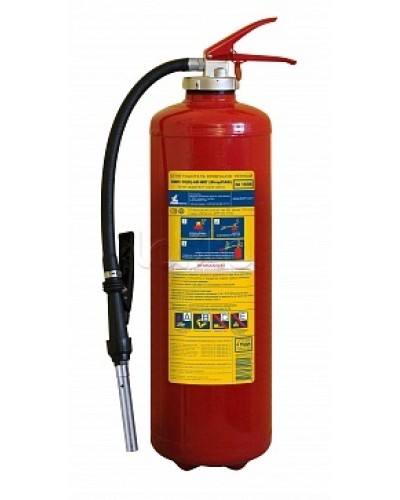 Огнетушитель ПОЖТЕХНИКА ОВП-10(б) МИГ (ФторПАВ) (3А, 183В) (баллон 12,5 л, ОТВ 10 л) в Махачкале Огнетушители Pintop.ru