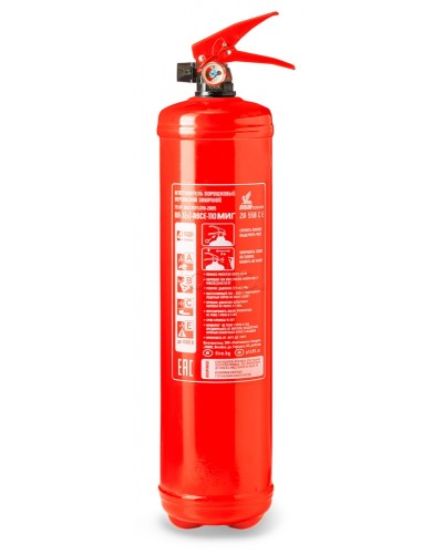 Огнетушитель порошковый ПОЖТЕХНИКА ОП-3(з) МИГ d110 (2А, 55В, С, Е) в Махачкале Огнетушители Pintop.ru