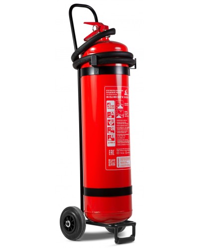 Огнетушитель порошковый ПОЖТЕХНИКА ОП-12(з)МИГ (6А, 233В, С, Е) передвижной в Махачкале Огнетушители Pintop.ru