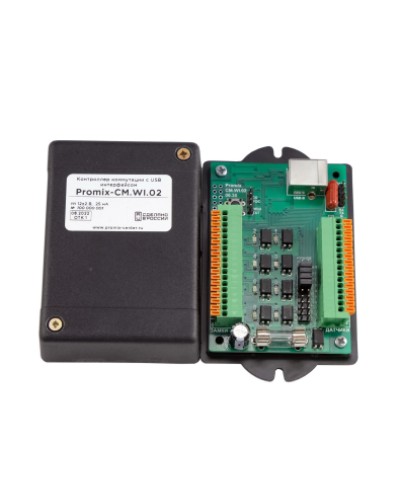 Контроллер коммутации управляемый по USB интерфейсу Promix-CM.WI.02 в Махачкале Контроллеры Pintop.ru