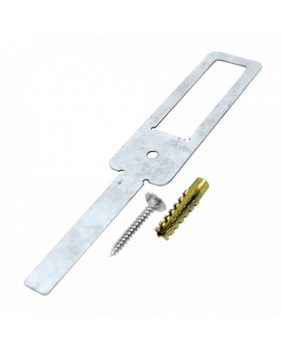 Комплекты для крепления ОКЛ с использованием самореза, дюбеля и хомута FR ПР-60 (100 шт) Промрукав (PR08.5202) в Махачкале Огнестойкие кабельные линии Pintop.ru