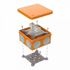 Коробка огнестойкая для о/п двухкомпонентная 60-0300-FR6.0-4 Е15-Е120 100х100х50 Промрукав (60-0300-FR6.0-4)